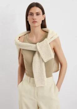 Tanktop regular aus Organic-Cotton-Rib-Jersey