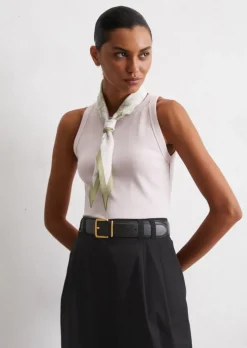 Tanktop regular aus Organic-Cotton-Rib-Jersey