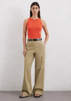 Tanktop regular aus Organic-Cotton-Rib-Jersey