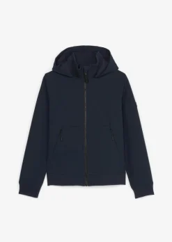 TEENS-BOYS Kapuzen-Softshelljacke wind- und wasserabweisend