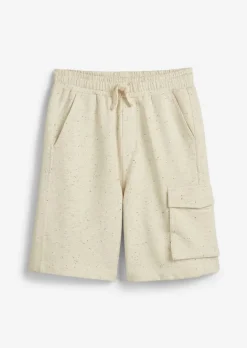 TEENS-BOYS Sweatbermuda aus reiner Bio-Baumwolle
