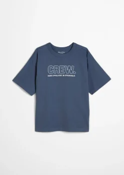 TEENS-BOYS T-Shirt mit gesticktem Brustprint