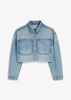 TEENS-GIRLS Jeansjacke in verkürzter Länge