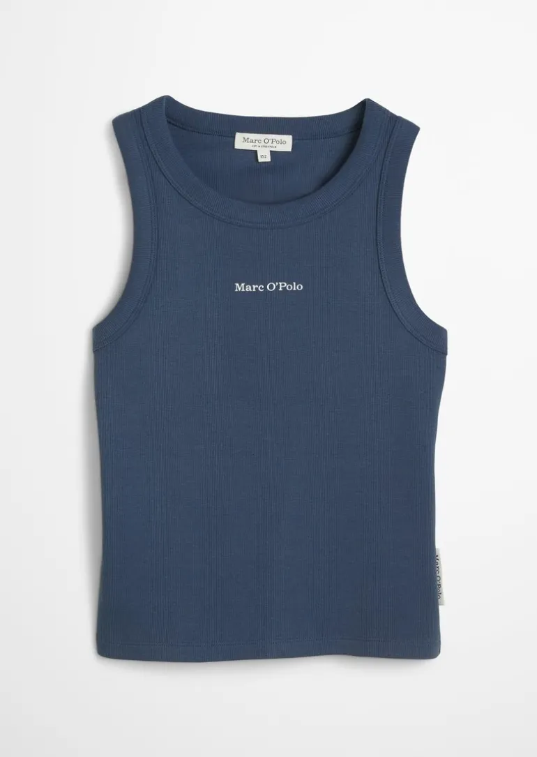 TEENS-GIRLS Tanktop aus geripptem Bio-Baumwoll-Mix