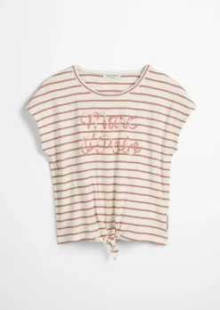 TEENS-GIRLS T-Shirt mit Knoten-Detail