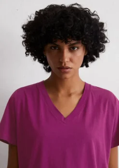 T-Shirt regular aus leichtem Single Jersey