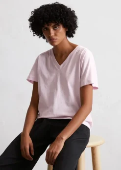 T-Shirt regular aus leichtem Single Jersey