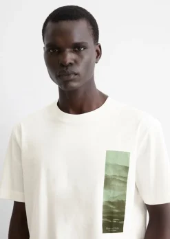 T-Shirt regular aus reiner Bio-Baumwolle