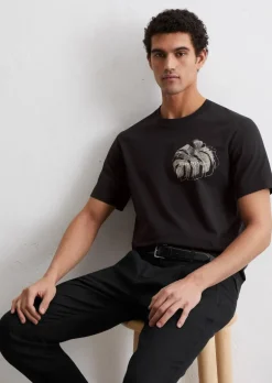 T-Shirt regular aus reiner Bio-Baumwolle