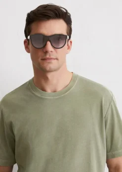 T-Shirt regular aus reiner Bio-Baumwolle