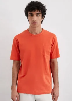 T-Shirt regular aus softem Slub-Jersey