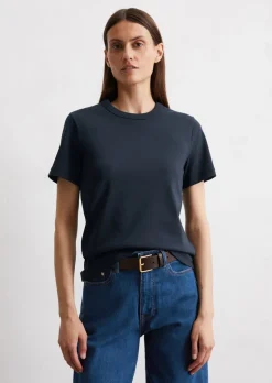 T-Shirt relaxed aus Interlock-Jersey