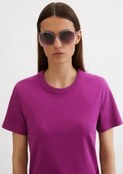 T-Shirt relaxed aus Interlock-Jersey