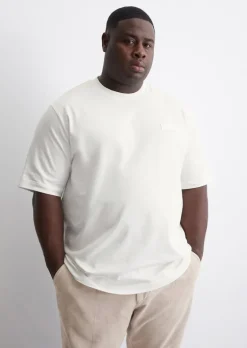 T-Shirt relaxed aus schwerem Bio-Baumwoll-Jersey