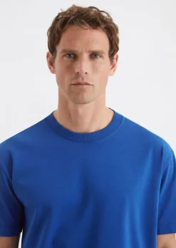 T-Shirt relaxed aus schwerem Bio-Baumwoll-Jersey