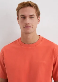 T-Shirt relaxed aus schwerem Bio-Baumwoll-Jersey