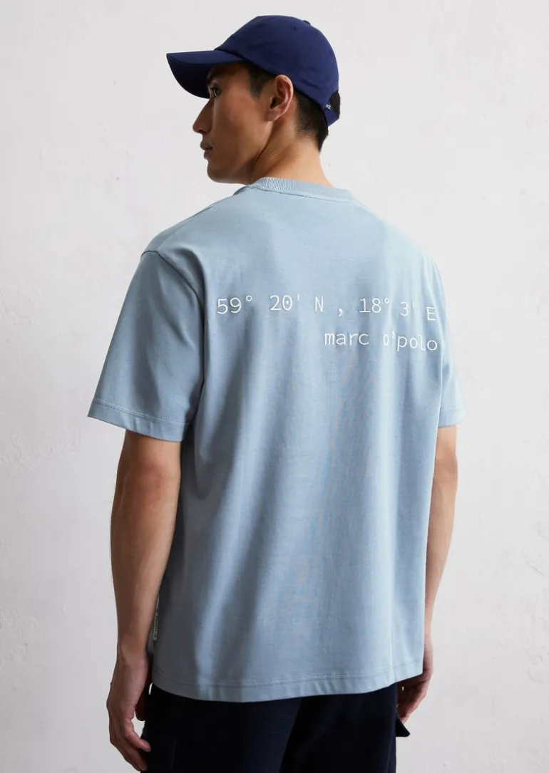 T-Shirt relaxed aus schwerem Bio-Baumwoll-Jersey