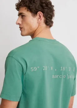 T-Shirt relaxed aus schwerem Bio-Baumwoll-Jersey