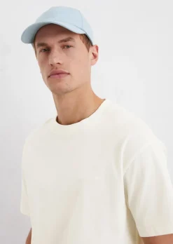 T-Shirt relaxed aus schwerem Bio-Baumwoll-Jersey