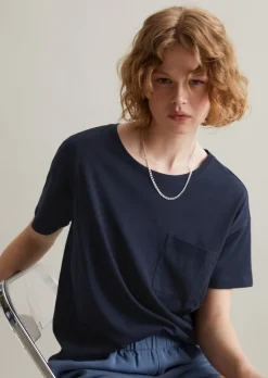 T-Shirt relaxed aus softem Organic Cotton