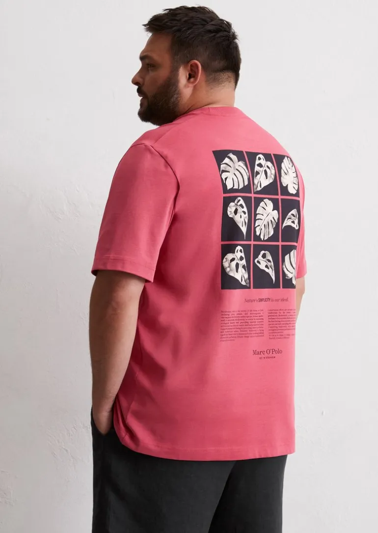 T-Shirt relaxed mit großem Rückenprint