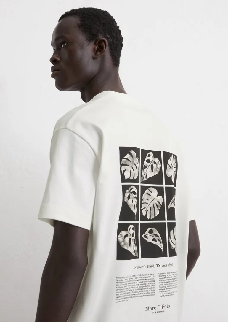 T-Shirt relaxed mit großem Rückenprint