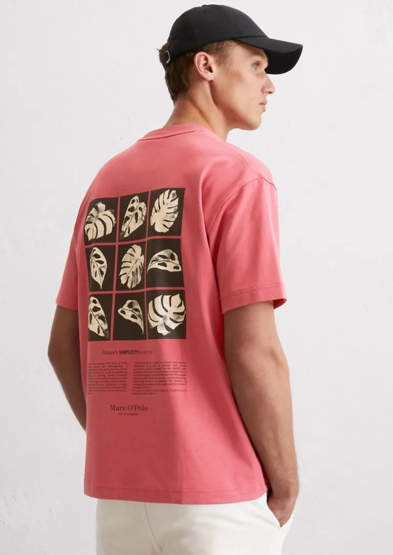 T-Shirt relaxed mit großem Rückenprint