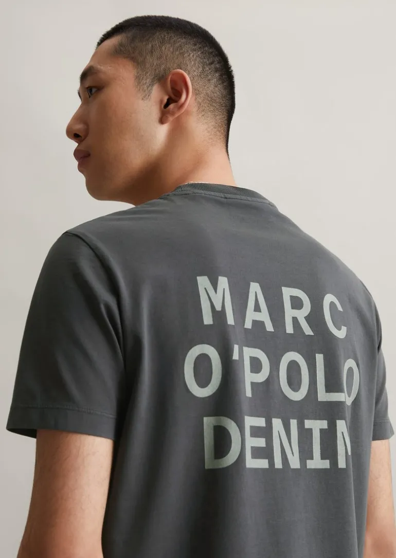 T-Shirt relaxed mit Logoprint auf Vorder- und Rückseite