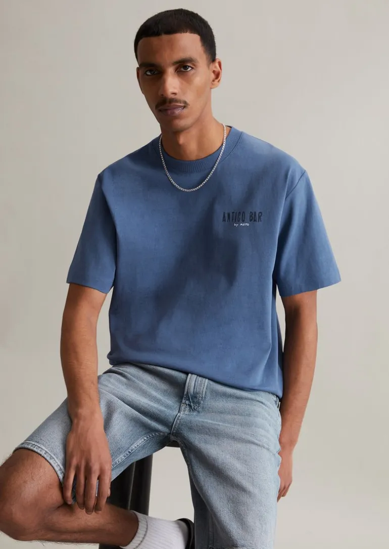 T-Shirt relaxed mit markantem Rückenprint