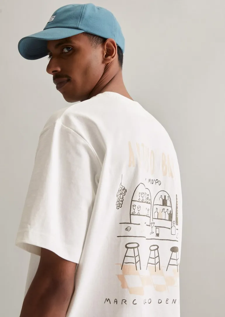 T-Shirt relaxed mit markantem Rückenprint