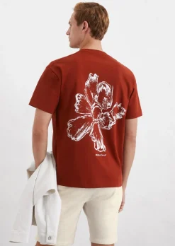 T-Shirt relaxed mit Rückenprint