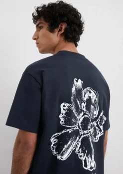 T-Shirt relaxed mit Rückenprint