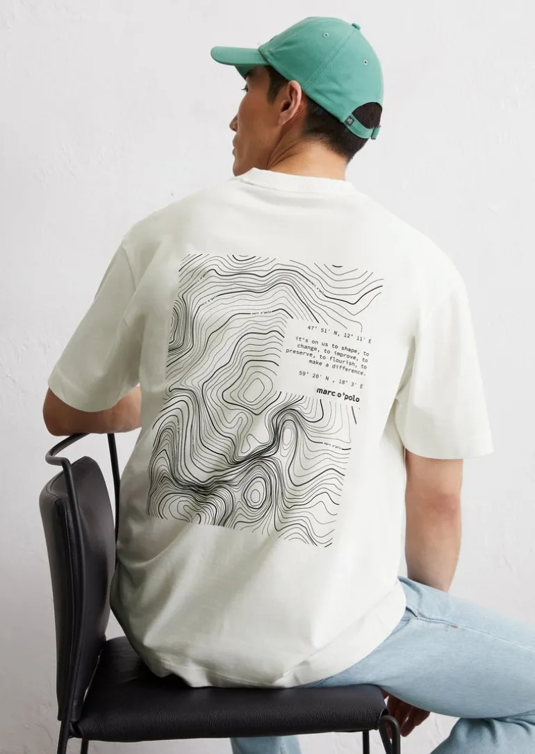 T-Shirt relaxed mit Rückenprint