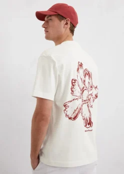 T-Shirt relaxed mit Rückenprint