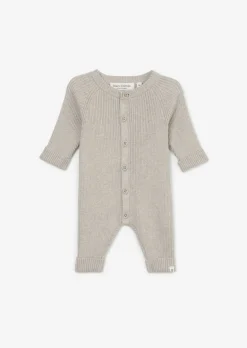 UNISEX-BABYS Strickoverall aus reinem Organic Cotton