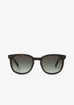 Unisex-Sonnenbrille im Panto-Stil