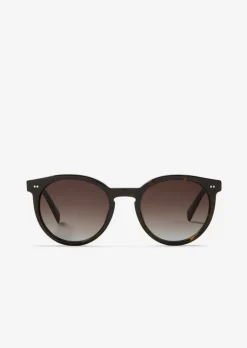 Unisex-Sonnenbrille im Panto-Stil