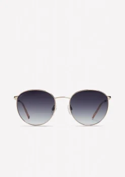 Unisex-Sonnenbrille mit Metallrahmen