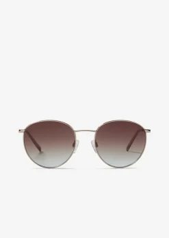 Unisex-Sonnenbrille mit Metallrahmen