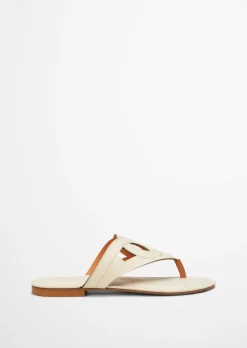 Zehentrenner aus edlem Kalbleder