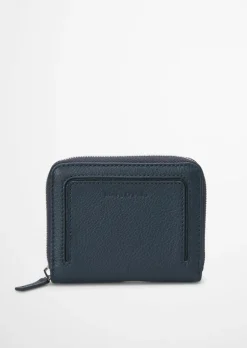 Zipper-Geldbörse medium aus hochwertigem Rindleder